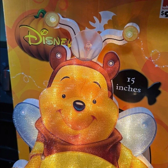 PRE OWNED VINTAGE Disney Winnie the Pooh Lighted Sculpture BEE Costume KMART - Picture 15 of 16